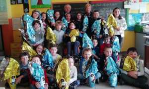 Consegna uova di Pasqua scuola elementare Portula