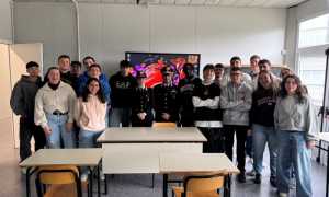 Istituto Alberghiero di Cavaglia incontro carabinieri 