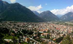 Panorama Domodossola da Monte Calvario