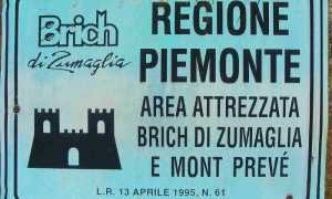 Parco brich zumaglia cartello