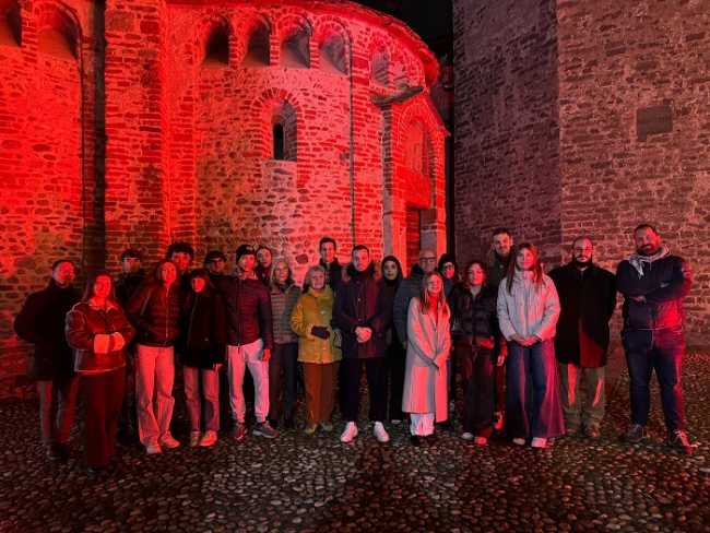 biella battistero rosso