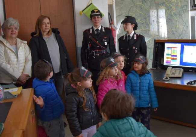 carabinieri bambini dorzano