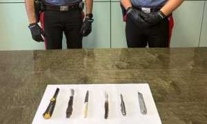 carabinieri biella coltelli