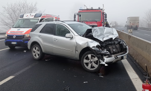 incidente superstrada vvf ambulanza
