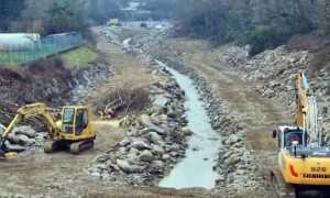 occhieppo inferiore lavori fiume