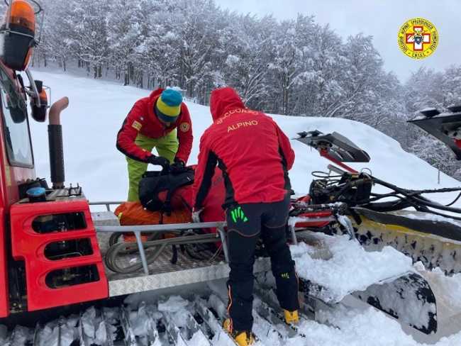 soccorso alpino neve bocchetto