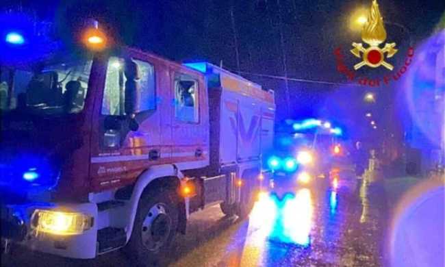 vigili del fuoco 118 notte a