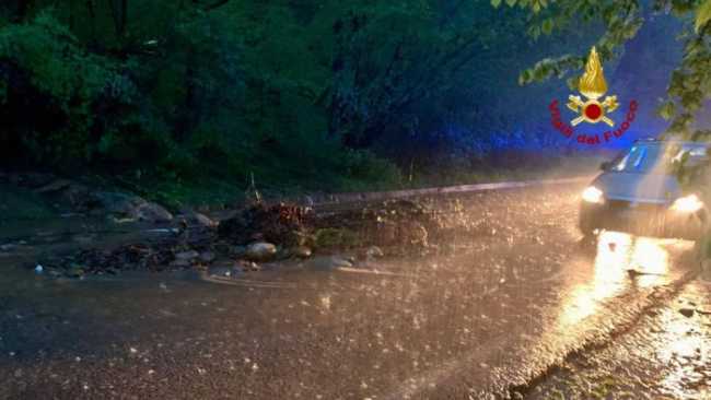 vigili del fuoco biella maltempo