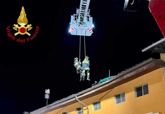 vigili del fuoco maltempo a