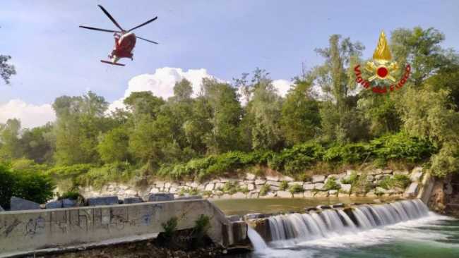 vigili del fuoco soccorso vigliano ricerca persona