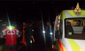 vvf notte ambulanza uomini