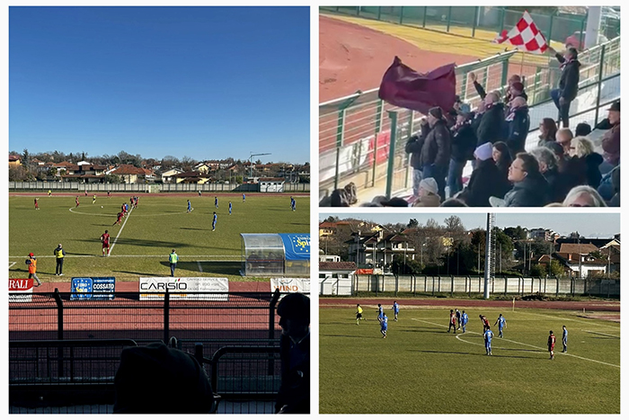 Juve Domo sconfitta 2-1 a Cossato nel big match del campionato di Promozione